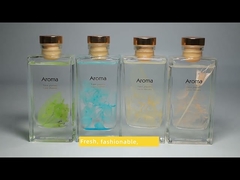 Изготовленные на заказ естественные духи 200мл комнаты отражетеля Рид с поддельным украшением цветков