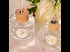 Роскошное ароматическое масло, черная стеклянная бутылка, диффузор с язычком, 100 мл