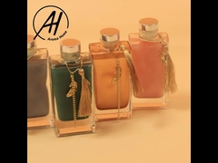 Частная марка 100мл отражетеля Рид стеклянной бутылки аромата с металлической крышкой золота