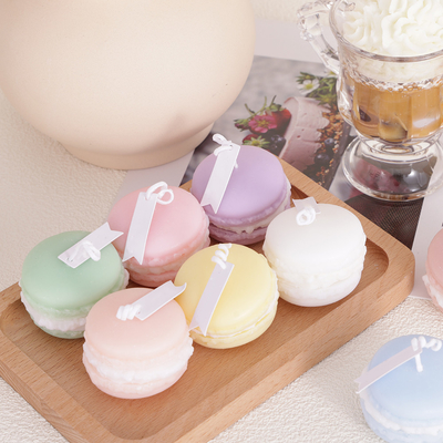 Воска сои ароматности плода метки частного назначения свеча Macaron мини Handmade для Bathroom