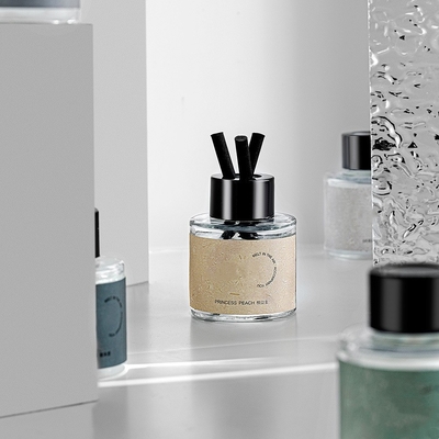 отражетель автомобиля Freshener воздуха бутылки стекла ароматерапии 50ml с силиконом не смещает циновка