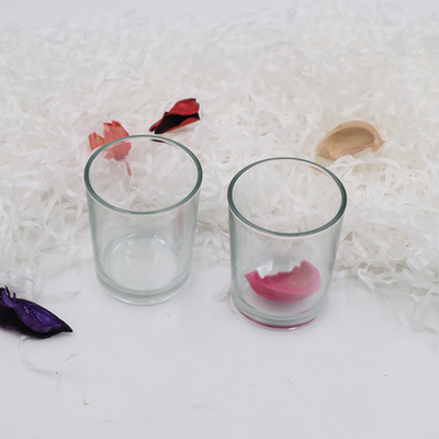 Прозрачный держатель для свечи Tealight стекла 9 Oz с деревянной крышкой 300g
