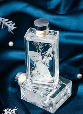 Подарок духов квадрата отражетеля 150ml Reed ароматности роскошный установил с высушенным цветком