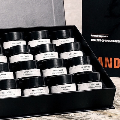 Свеча образца 16pcs/Set нюха благоуханием воска сои рождества покупок цены Китая ДОМА АРОМАТНОСТИ самая лучшая мини надушенная