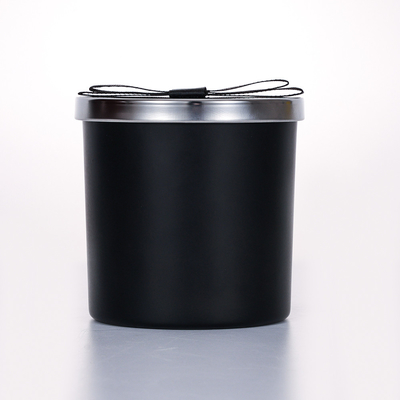 Подгонянные воска сои OEM духи Woodwick ароматерапии роскошного большого роскошные стеклянные душили опарникы держателя для свечи для подарка s женщины