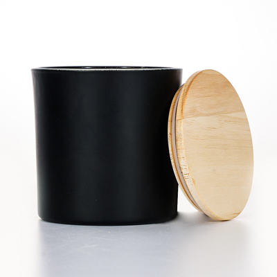 Подгонянные воска сои OEM духи Woodwick ароматерапии роскошного большого роскошные стеклянные душили опарникы держателя для свечи для подарка s женщины