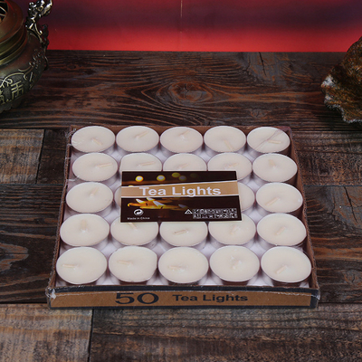 Сердце ароматерапии сформировало бездымный воск сои Tealight душило свечи 50 ПК