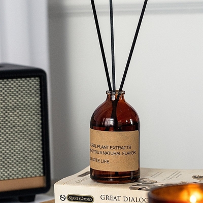 Бутылка Браун ароматерапии стеклянная душит отражетель 100ml роскошный Reed