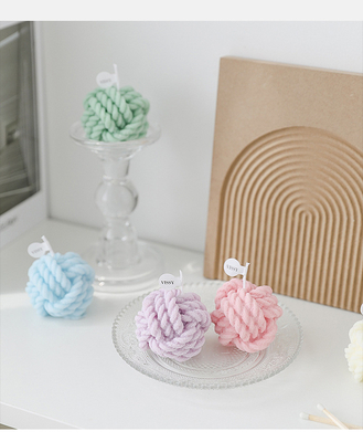 Свечи детским небольшим шерстяным благоуханием творческие Handmade надушенные красочные