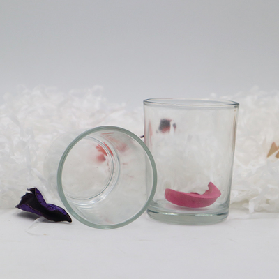 Прозрачный держатель для свечи Tealight стекла 9 Oz с деревянной крышкой 300g