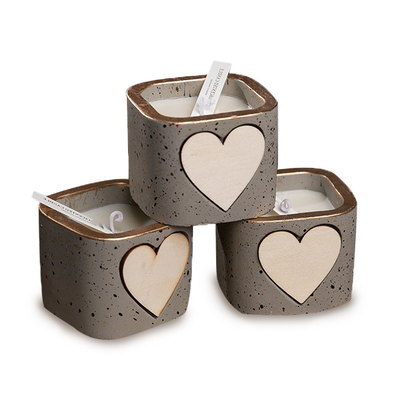 Teakwood душил всю естественную сою Votive свечи массажируют воск
