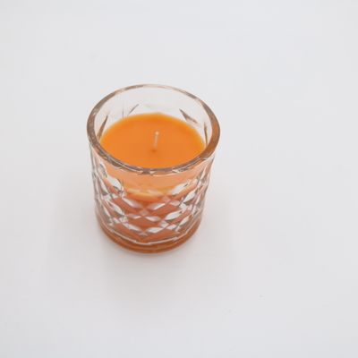 Повторно использованный стеклянный фитиль 8oz небольшие Votive свечи фитиль и свеча сосуда для домашнего оформления