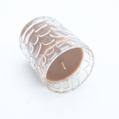 Стекло воска сои душило опарникы 7.5oz свечи Votive свечей небольшие