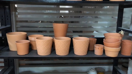 Крытые свечи сада Citronella глиняного горшка 7Oz для москитов