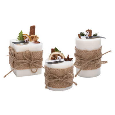 Воск сои Vegan штендера OEM душил свечи форма квадрата 10,5 Oz