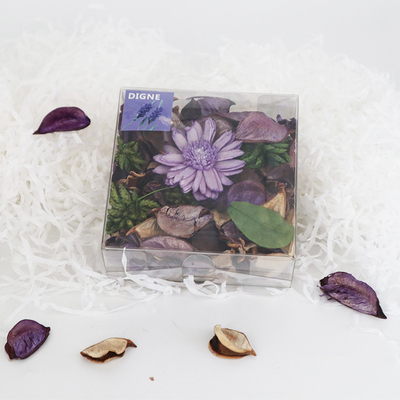 Handmade высушенное надушенное лепестками саше Potpourri ароматности кладет 90g в мешки