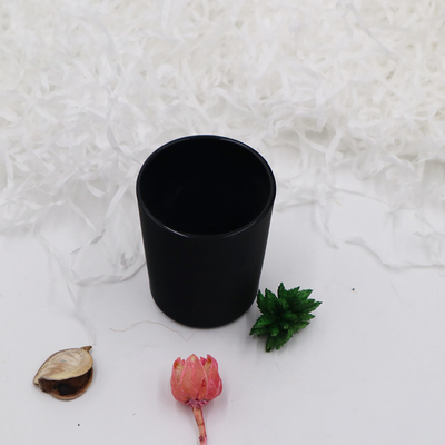 Чашки 6.2x7.3 пустого черного стеклянного держателя для свечи Tealight Votive для церков