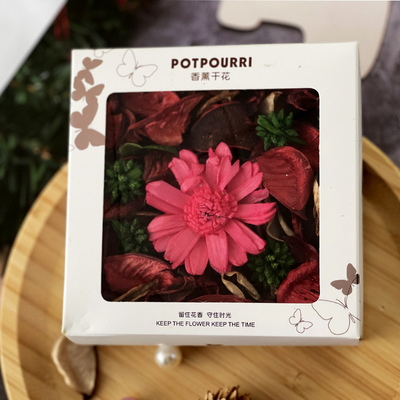 Цветок надушенный OEM лепестка розы Potpourri сухой 110g на весна