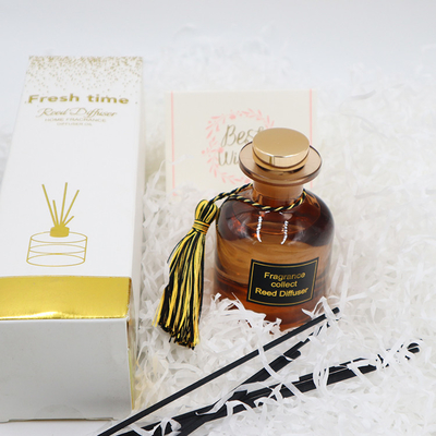 Набор подарка отражетеля 126ml Reed ароматности роскошный в бутылке Брауна для домашнего благоухания