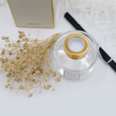 Отражетель 126ml Reed ароматности вокруг подарка бутылки роскошного установил с крышкой золота