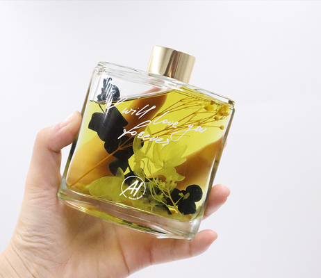 Подарок бутылки квадрата отражетеля 180ml Reed ароматности роскошный установил с белой коробкой
