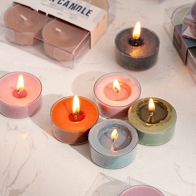 Красочный надушенный Votive держатель для свечи Tealight для домашнего оформления