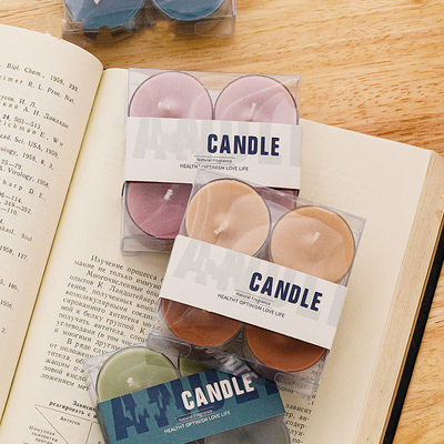 Красочный надушенный Votive держатель для свечи Tealight для домашнего оформления